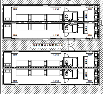 自社作業員宿設計図1