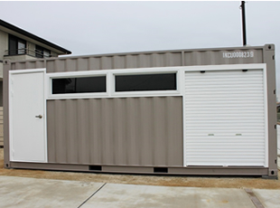 K様宅バイクガレージ