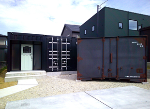 新潟県長岡市　コンテナオフィス